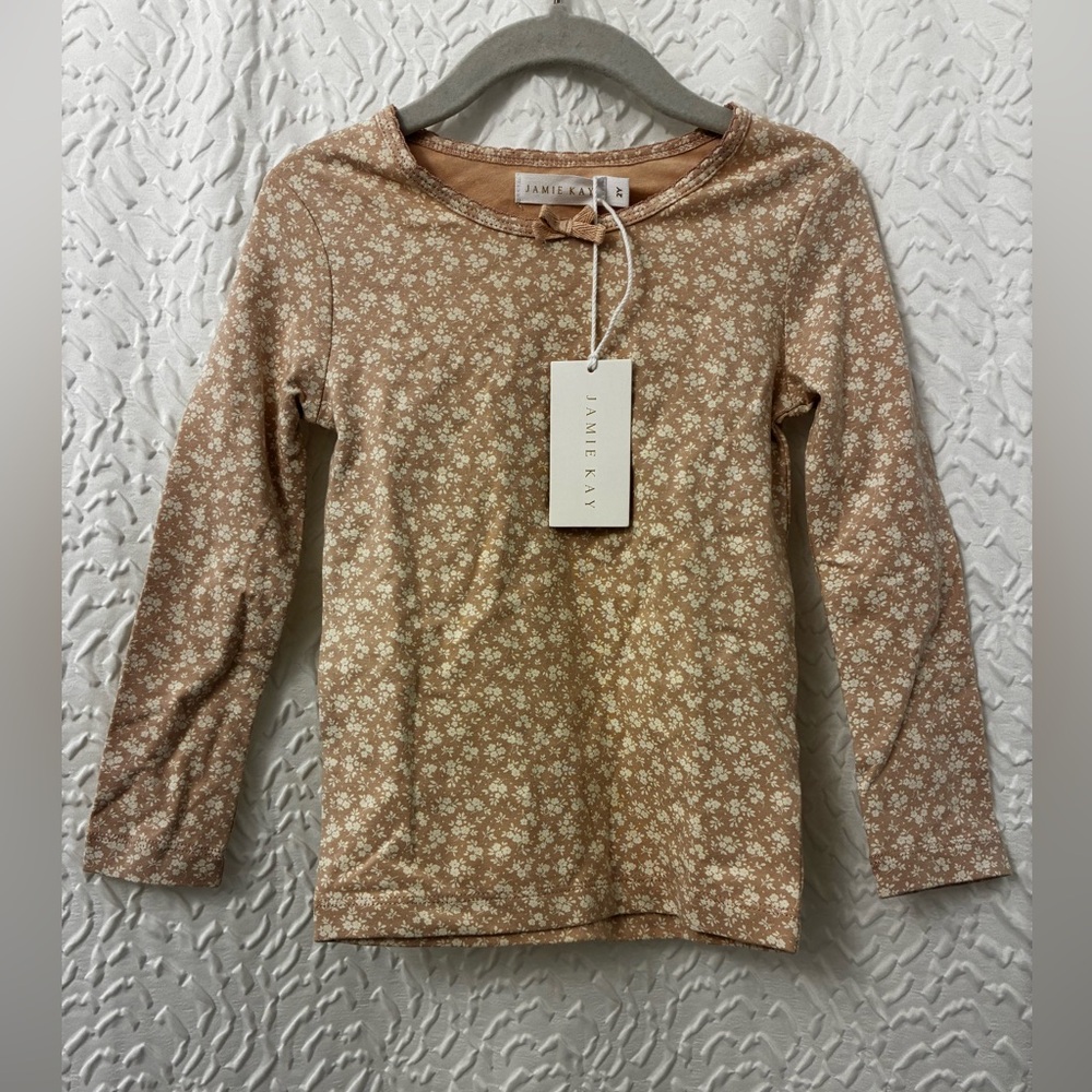 Jamie Kay Long Sleeve Floral Set Pink 2yrs NWT